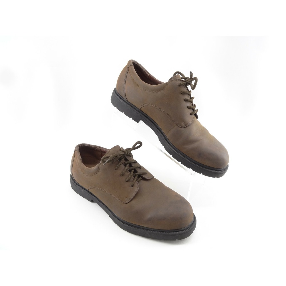 NUNN BUSH Men's 12M Brown Leather Lace-Up Casual Dress Oxfords 83884A-02